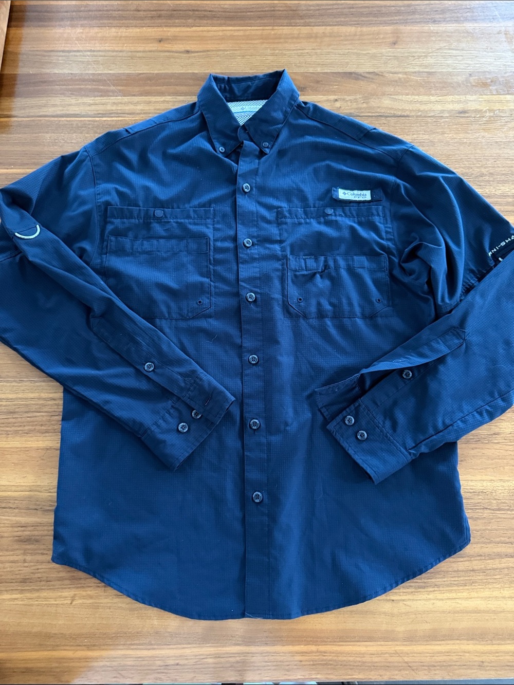 Columbia Men's PFG Tamiami II UPF 40 Long Sleeve Fishing Shirt sz S